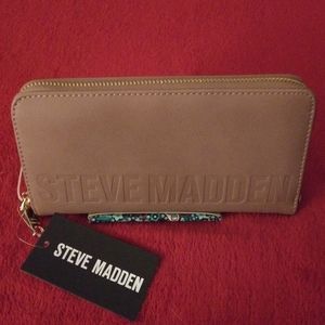 STEVE MADDEN WALLET - DUSTY ROSE